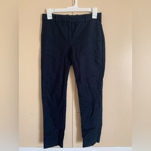 Gap ankle tailored pants. Navy blue. Slim cropped.